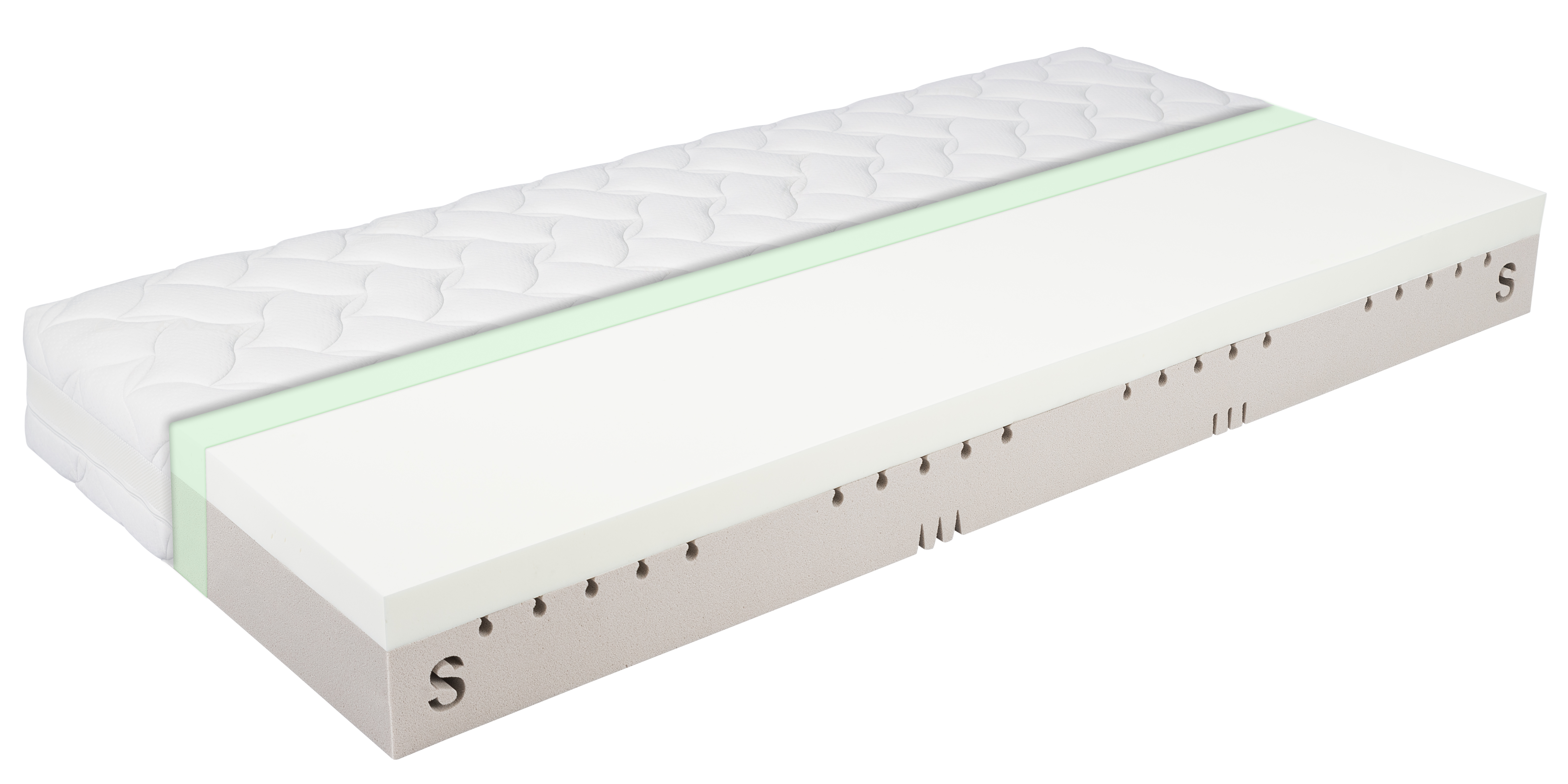 Kaltschaummatratze V-Power® Sensitive Komfort Deluxe