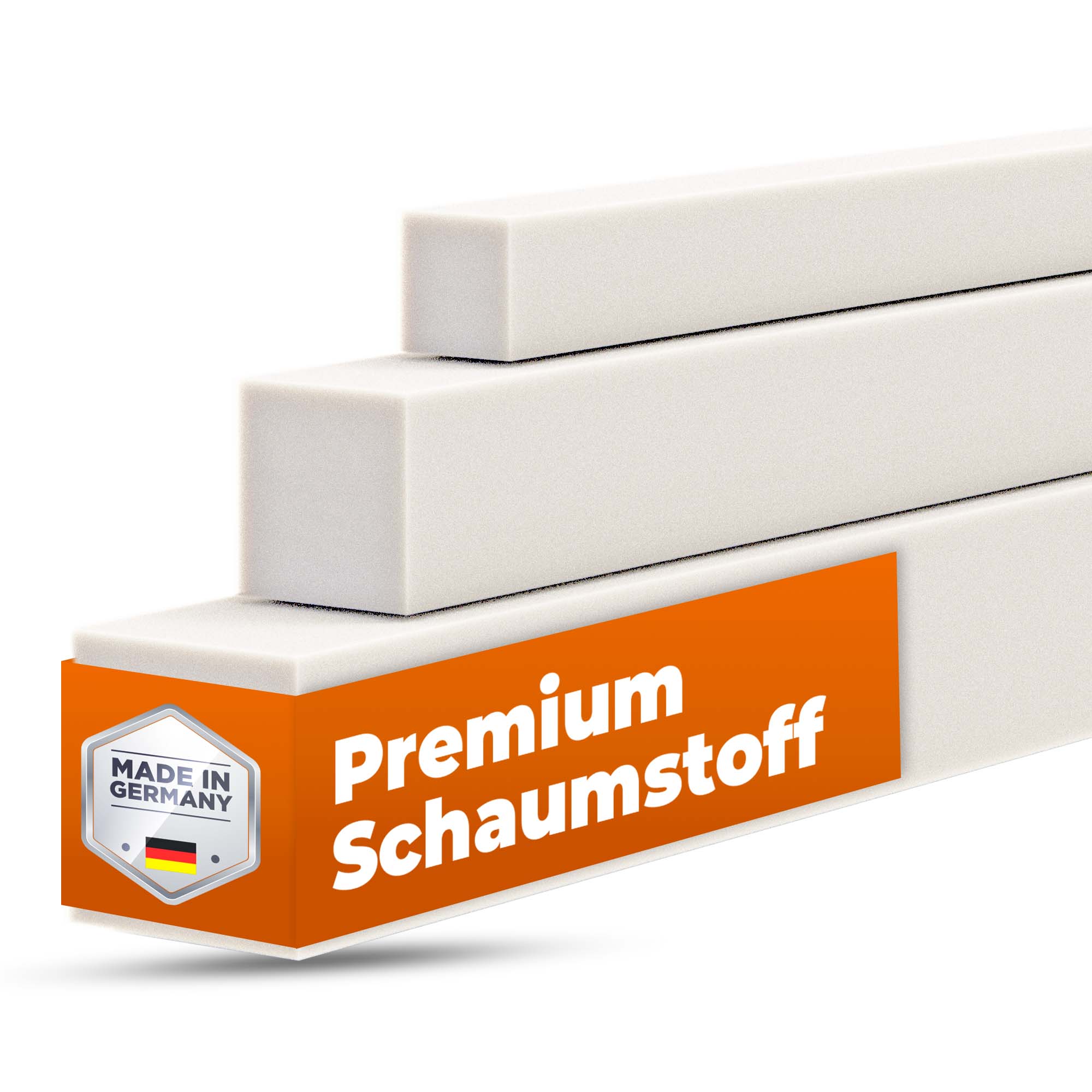 Schaumstoffstreifen für Matratzenverlängerung / Beistellbett / Bastelarbeiten & mehr